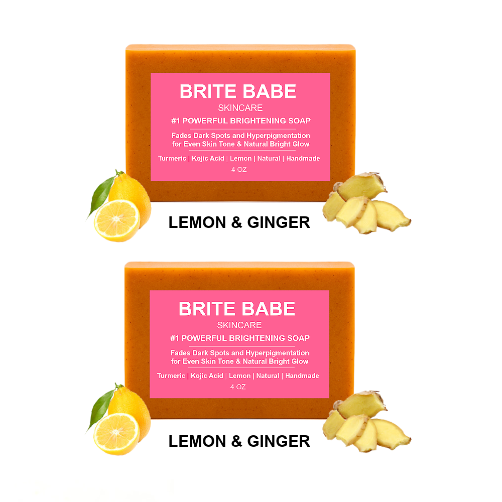 10-in-1 Powerful Brightening Soap (Face & Body) - DUO BUNDLE (Natural Scented Options)
