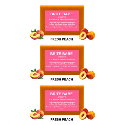 10-in-1 Powerful Brightening Soap (Face & Body) - TRIO BUNDLE (Natural Scented Options)