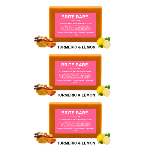 10-in-1 Powerful Brightening Soap (Face & Body) - TRIO BUNDLE (Natural Scented Options)