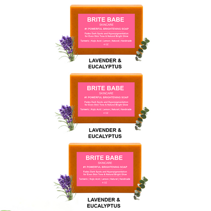 10-in-1 Powerful Brightening Soap (Face & Body) - TRIO BUNDLE (Natural Scented Options)
