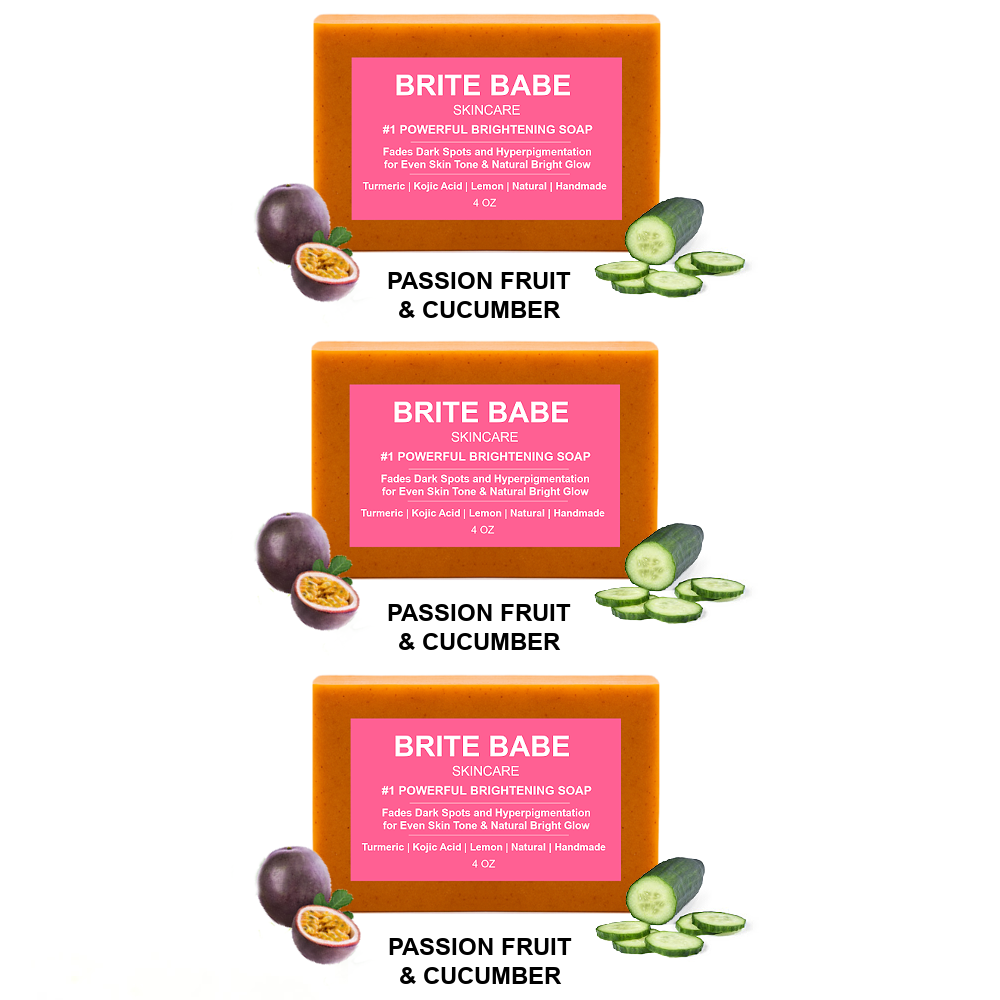 10-in-1 Powerful Brightening Soap (Face & Body) - TRIO BUNDLE (Natural Scented Options)